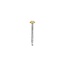 Ti Sento Milano TI SENTO Ring 12306ZY/54 zilver gedraaid design met vergulde zetting en zirkonia