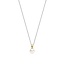 Ti Sento Milano Ti Sento Collier 34037YP/42 Zilver Bi-color met Parel 42cm