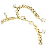 Swarovski Swarovski 5665499 enkelband uit de Dextera collectie dames  goldmetal met swarovski bedels in steentjes