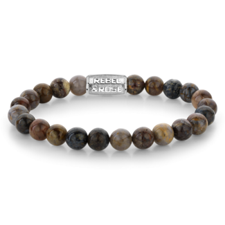 Rebel & Rose Rebel en Rose RR-80104-S-M gekleurde kralen band