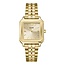 Cluse Cluse Horloge CW11902 Gracieuse Staal met Geelgouden Plating Quartz Vierkant