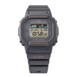 Casio G-Shock Casio G-shock GLX-S5600-1ER horloge dames digitaal in donkergrijs met digitale maanstaand