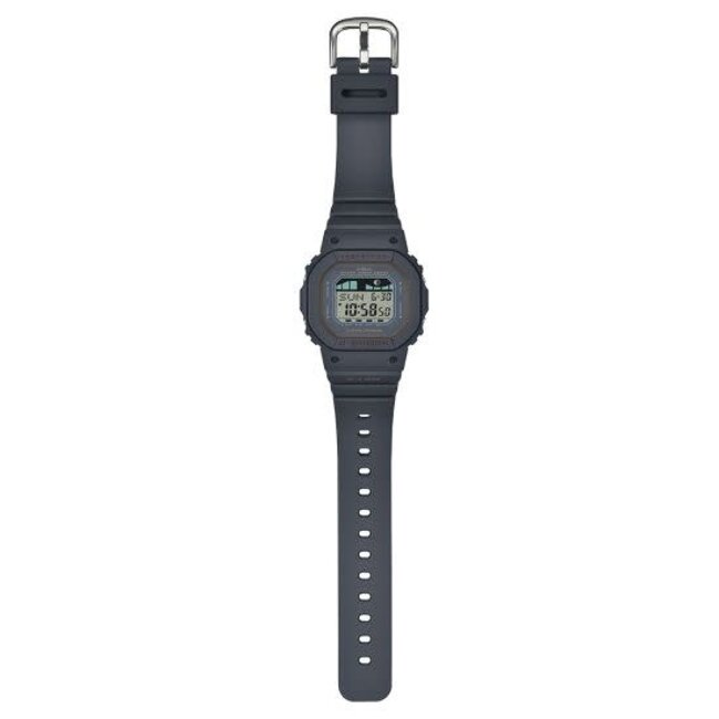 Casio G-Shock Casio G-shock GLX-S5600-1ER horloge dames digitaal in donkergrijs met digitale maanstaand