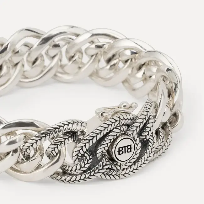 Buddha to Buddha Buddha to Buddha Armband 208  D Nathalie Small Texture Maat D