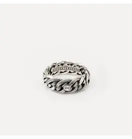 Buddha to Buddha Buddha to Buddha 600 Maat 16 Nathalie small texture ring
