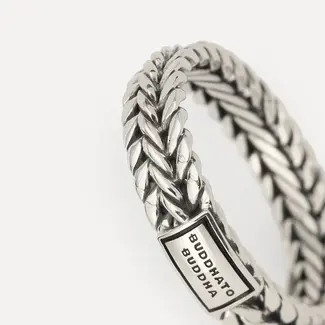 Buddha to Buddha Buddha to Buddha Ring 622 Nurul XS Zilver Maat 16