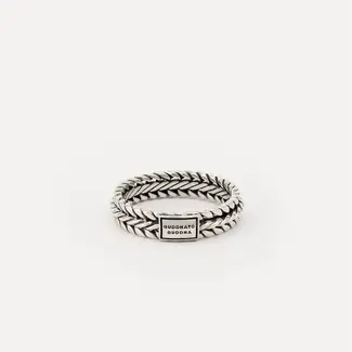 Buddha to Buddha Buddha to Buddha Ring 622 Nurul XS Zilver Maat 16
