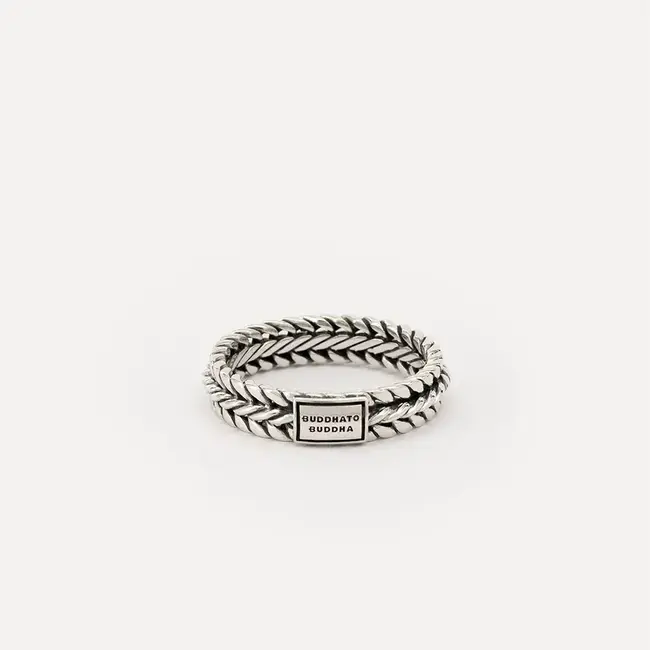 Buddha to Buddha Buddha to Buddha Ring 622 Nurul XS Zilver Maat 16