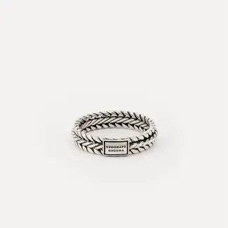 Buddha to Buddha Buddha to Buddha Ring 622 19 Nurul XS Zilver Maat 19
