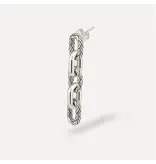 Buddha to Buddha Buddha to Buddha 446 ONE Katja link earhanger silver single piece