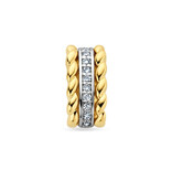 Blinckers Jewelry Huiscollectie BJ Bedel 42.08920 14k bicolor diamant 0.07ct h si