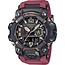 Casio G-Shock CASIO G-Shock GWG-B1000-1A4ER Mudmaster Solar Staal met Bordeauxrood Horlogeband