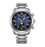 Citizen CITIZEN BY1010-81L Heren horloge eco-drive staal met blauwe wijzerplaat