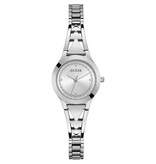 Guess Guess Dames Horloge GW0609L1 Staal Quartz met Zilveren Wijzerplaat