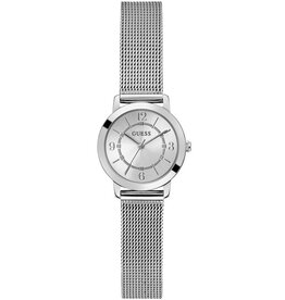 Guess Guess GW0666L1 dames horloge zilverkleurig met meshband