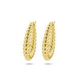 Blinckers Jewelry Huiscollectie BJ 40.25720 Oorhangers 14k goud croissant LINDA X VOGUE
