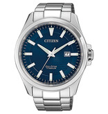 Citizen CITIZEN BM7470-84L eco-drive titanium horloge met blauwe wijzerplaat