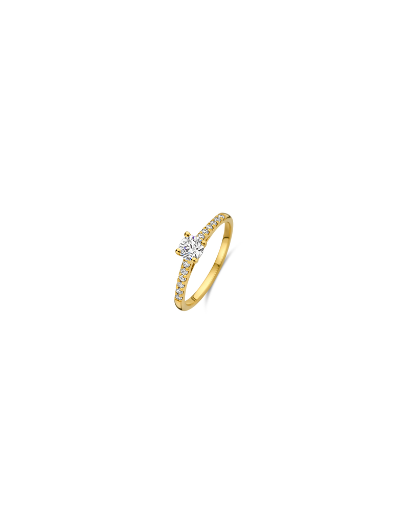 Blush Blush Ring LG1006Y/54 14k Geelgoud 0.40crt en 0.18crt G SI Briljant Lab Grown Diamant Maat 54