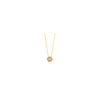Blush Blush Collier LG3007Y 14k Geelgoud 0.25crt G SI Lab Grown Diamant 42cm