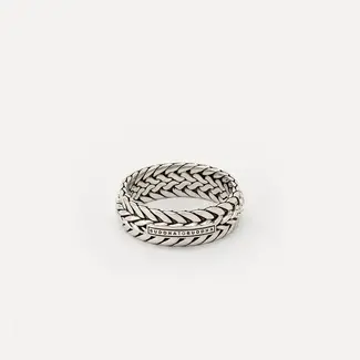 Buddha to Buddha Buddha To Buddha Ring 621 19 Nurul/Ellen Mix Zilver Maat 19