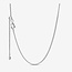 Pandora Pandora Collier 398283-60  zilver met Sliding Claps (snelverstelbaar) in 60 cm