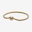 Pandora Pandora Armband 568748C00-19 Zilver Geelgouden Plating Maat 19