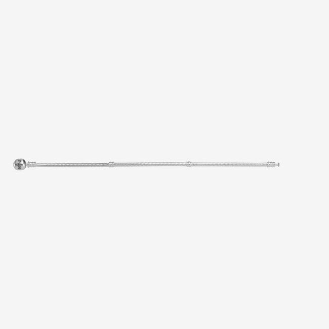 Pandora Pandora Armband 594593C00-21 Zilver met Ronde Sluiting  21 cm