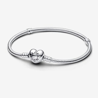 Pandora Pandora Armband 594594C00-18 Zilver met Hart Sluiting 18cm
