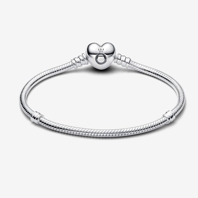 Pandora Pandora Armband 590719-18 Zilver met Hart Sluiting 18cm
