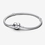Pandora Pandora Armband 594594C00-20 Zilver met Hart als Sluiting 20 cm