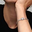 Pandora Pandora Armband 590727CZ-17 Zilver met Pavé Gezette Zirkonia opHartsluiting 17 cm