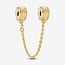 Pandora Pandora Bedel 768642C01-05  Zilver met 14k Geelgouden Plating met Zirkonia