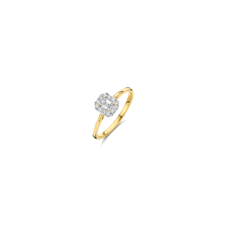 Blush Blush Ring LG1010Y/54 14k Geelgoud 0.40crt G SI Briljant Lab Grown Diamant Maat 54