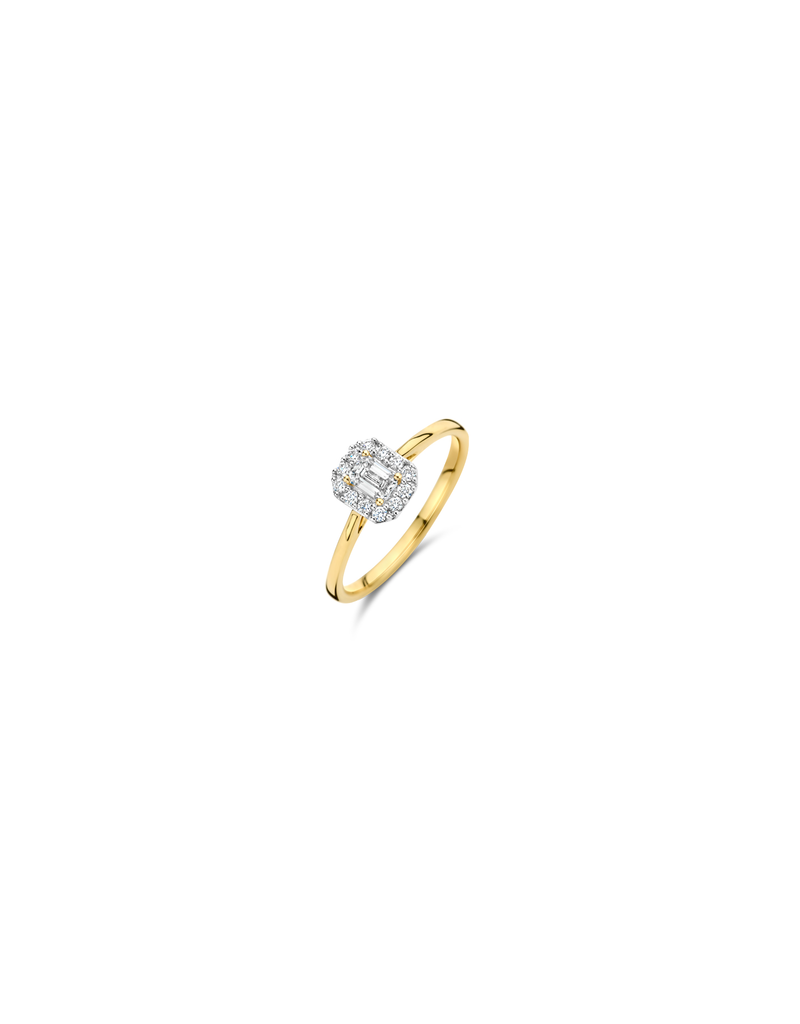Blush Blush Ring LG1010Y/54 14k Geelgoud 0.40crt G SI Briljant Lab Grown Diamant Maat 54