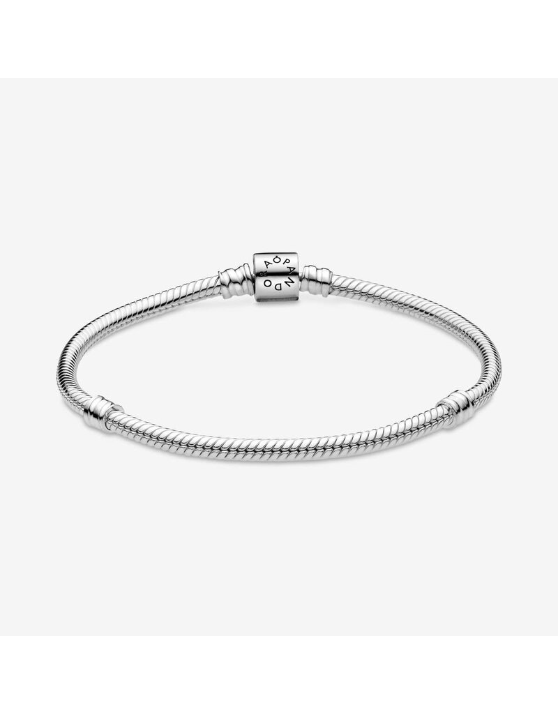 Pandora Pandora 598816C00-17 armband basis met zilveren sluiting lengte 17 cm