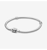 Pandora Pandora 598816C00-18 armband basis met zilveren sluiting lengte 18 cm