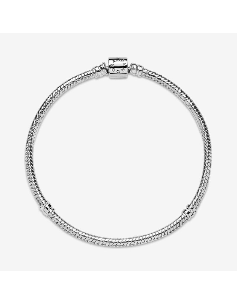 Pandora Pandora 598816C00-19 armband basis met zilveren sluiting lengte 19 cm