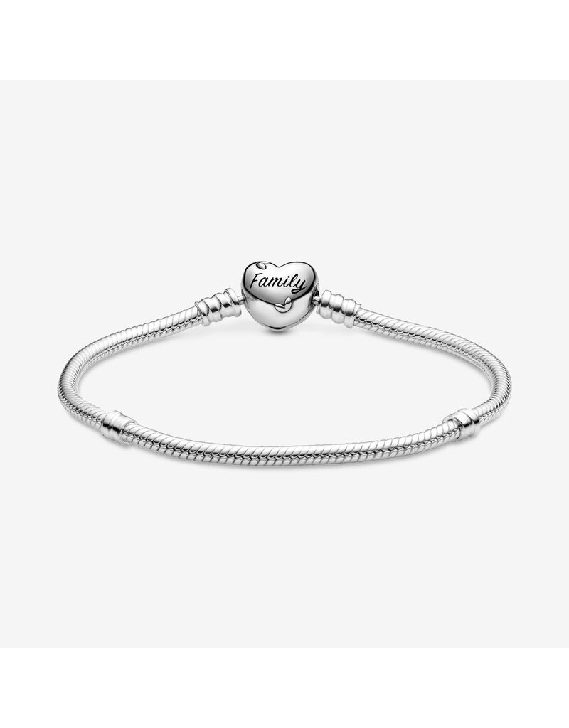 Pandora Pandora armband 598827C01-17 met levensboom in hartsluiting maat 17