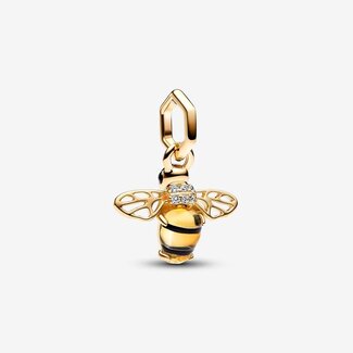 Pandora Pandora Bedel 762672C01 Zilver met 14k Geelgouden Plating Bij