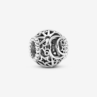 Pandora Pandora Bedel 799183C00 Zilver Maan en Ster