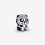 Pandora Pandora Bedel 790771C01 Zilver Zwarte Panda met Zirkonia