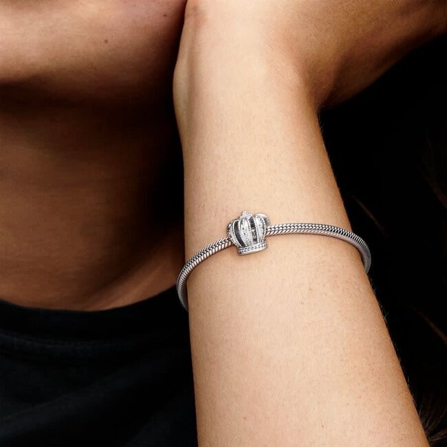 Pandora Pandora Bedel 790930 Zilver Kroon met Zirkonia