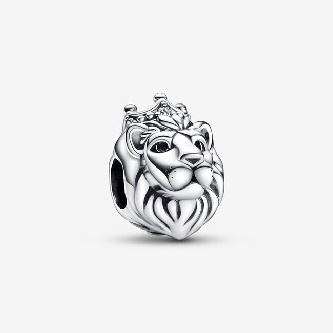 Pandora Pandora Bedel 792199C01 Zilver Leeuwenhoofd met Zirkonia