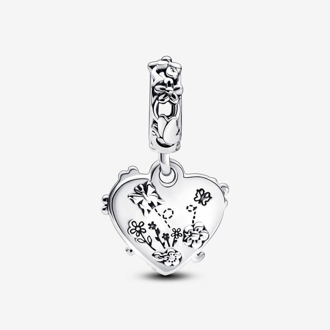 Pandora Pandors 792214C01 bedel in 925 zilver Disney Winnie the Pooh met kleur
