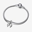 Pandora Pandora Bedel 792643C01   Zilver Deelbaar Hart Bangle met Zirkonia