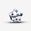 Pandora Pandora Bedel 792974C01 Zilver Ster "reach for the stars" met Stellar Blue and Icy Blue Zirkonia