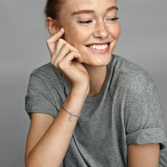 Pandora Pandora Bedel 797263CZ  Zilver Cijfer 21