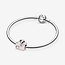 Pandora Pandora Bedel 798063EN124 Zilver Koffer met Roze Emaille