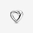 Pandora Pandora Bedel 798081  Zilver Knotted Hart Clip
