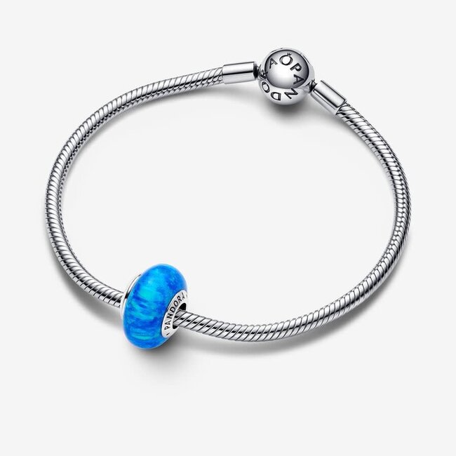 Pandora pandora 79169c02 blauwe opal steen bedel